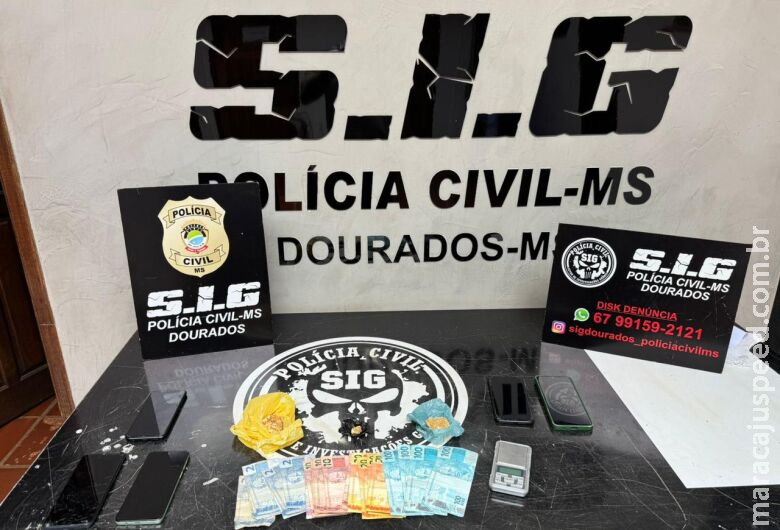 Operação prende três com entorpecente capaz de produzir até 100 Operação prende três com entorpecente capaz de produzir até 100