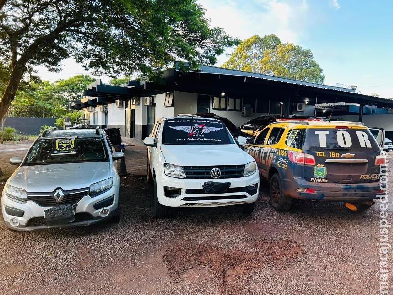 Polícia Militar Rodoviária prende casal com mais de 1,7 tonelada de drogas em Ponta Porã