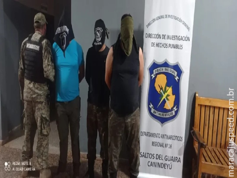 Policiais são flagrados com quase 300 quilos de maconha na fronteira com MS Policiais são flagrados com quase 300 quilos de maconha na fronteira com MS