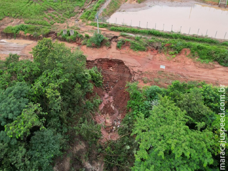 Temporal destrói parte da cidade e prefeita de Sonora decreta emergência Temporal destrói parte da cidade e prefeita de Sonora decreta emergência