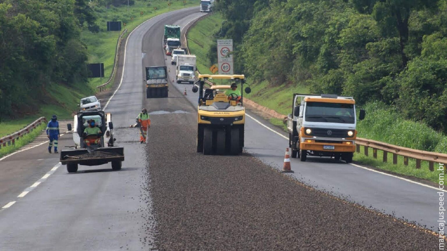 Vai viajar? Obras de manutenção interditam 19 trechos da BR-163 em MS Vai viajar? Obras de manutenção interditam 19 trechos da BR-163 em MS
