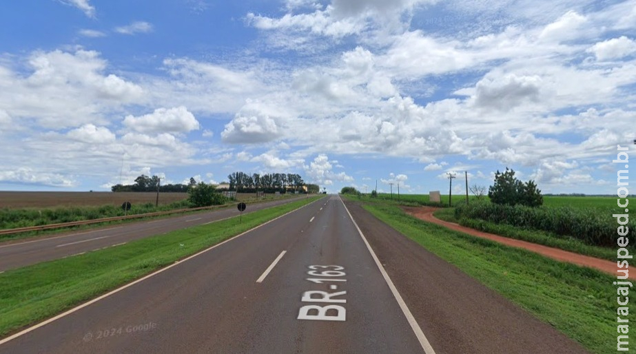 Acidente grave entre van e carreta termina com um morto na BR-163
