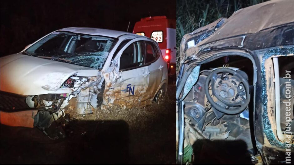 Batida entre veículos deixa uma pessoa morta na BR-262, em Terenos Batida entre veículos deixa uma pessoa morta na BR-262, em Terenos