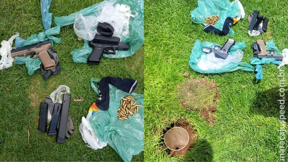 Choque encontra armas usadas por Choque encontra armas usadas por