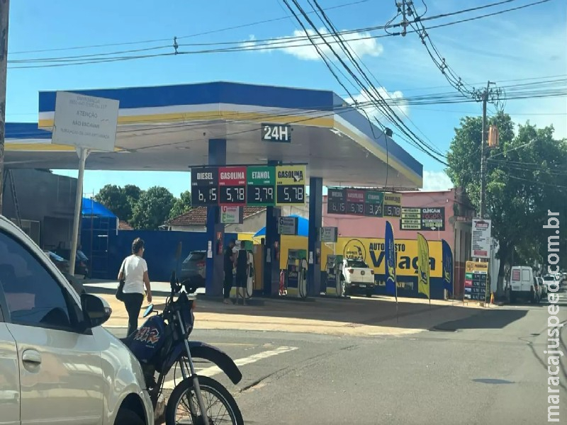 Com variação no preço dos combustíveis nos postos de Campo Grande, valor subiu pelo aumento dos impostos