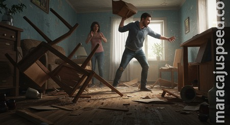 Confusão termina em violência doméstica e destruição de bens na Vila Tereré