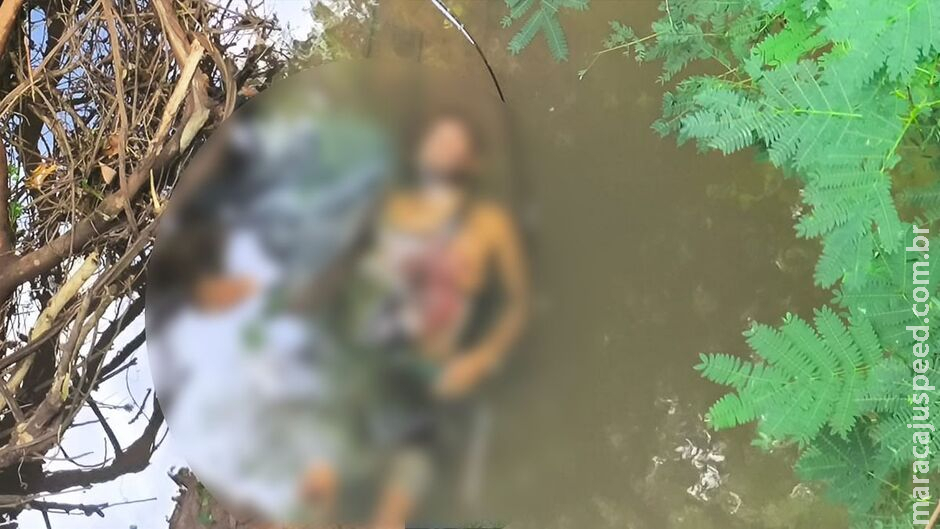 Corpo encontrado em córrego no Colibri tem perfuração na região do tórax Corpo encontrado em córrego no Colibri tem perfuração na região do tórax