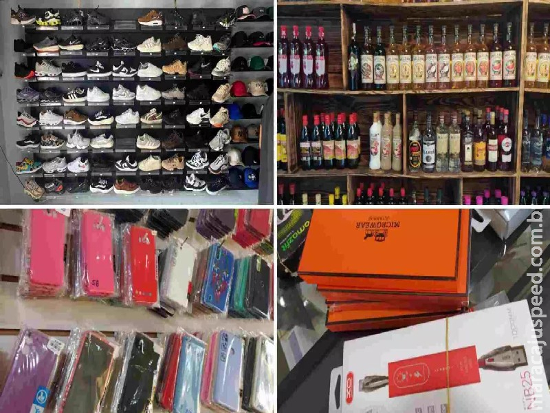Em 4 dias, operação apreende desde cigarros contrabandeados a roupas falsificadas em lojas e conveniências de Dourados Em 4 dias, operação apreende desde cigarros contrabandeados a roupas falsificadas em lojas e conveniências de Dourados