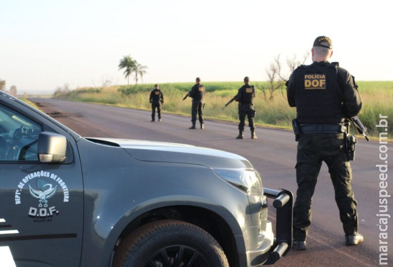 Foragido da Justiça é preso pelo DOF em Iguatemi