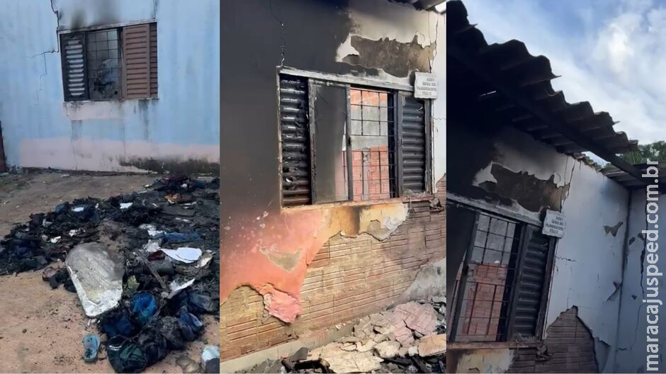 Homem é preso após incendiar casa com três crianças em Campo Grande Homem é preso após incendiar casa com três crianças em Campo Grande