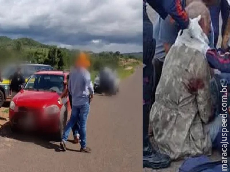 Idoso é atropelado e sofre traumatismo craniano na BR-419, em Aquidauana Idoso é atropelado e sofre traumatismo craniano na BR-419, em Aquidauana