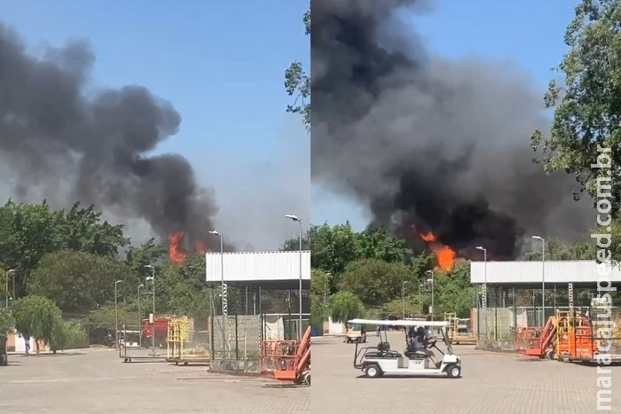 Incêndio atinge Estúdios Globo e deixa atores e produtores em pânico Incêndio atinge Estúdios Globo e deixa atores e produtores em pânico