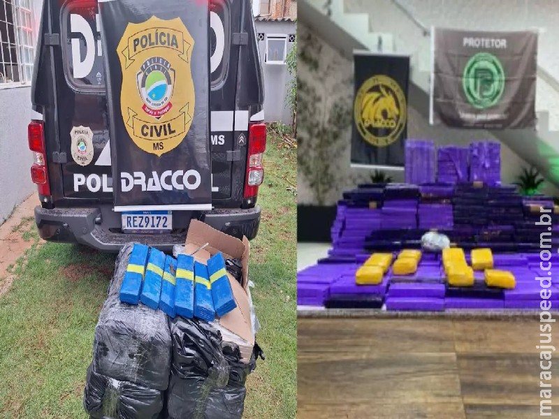 Operação Protetor: Dracco apreende mais de 900 kg de maconha Operação Protetor: Dracco apreende mais de 900 kg de maconha