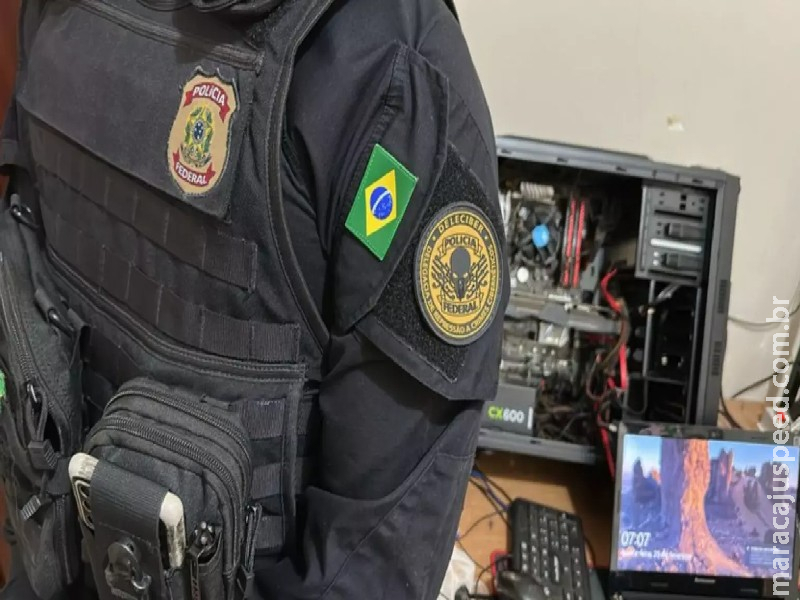 Seis HDs e celulares são apreendidos durante operação da PF contra pornografia infantil em Campo Grande Seis HDs e celulares são apreendidos durante operação da PF contra pornografia infantil em Campo Grande