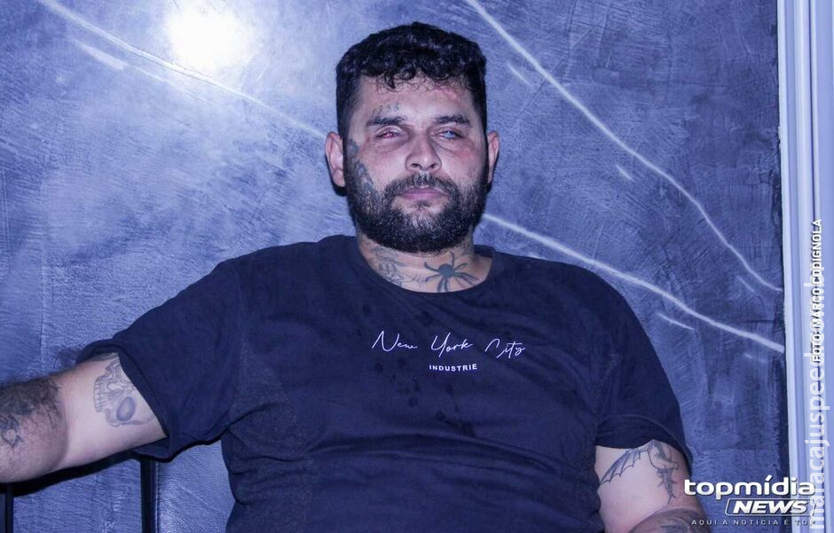 Tatuador cegado pela ex é detido por violência doméstica em Campo Grande Tatuador cegado pela ex é detido por violência doméstica em Campo Grande