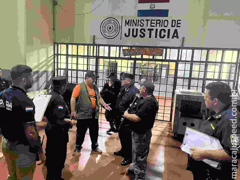 Alarme falso de fuga em celas do PCC na fronteira com MS provoca mobilização da polícia Alarme falso de fuga em celas do PCC na fronteira com MS provoca mobilização da polícia