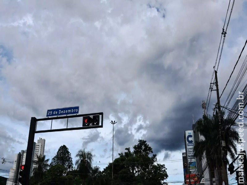 Altas temperaturas e alerta de tempestade para MS nesta quarta-feira