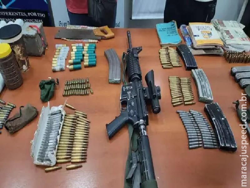 Busca a pecuarista sequestrado localiza armas de guerrilheiros na fronteira Busca a pecuarista sequestrado localiza armas de guerrilheiros na fronteira