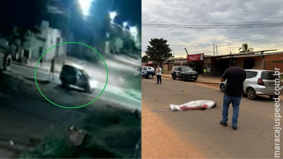 Câmera de segurança e testemunha flagraram morte brutal no Jardim Centro Oeste Câmera de segurança e testemunha flagraram morte brutal no Jardim Centro Oeste