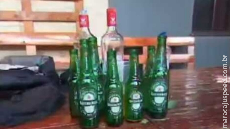 Comerciante é preso por vender bebida alcoólica para menores em Nova Alvorada do Sul Comerciante é preso por vender bebida alcoólica para menores em Nova Alvorada do Sul