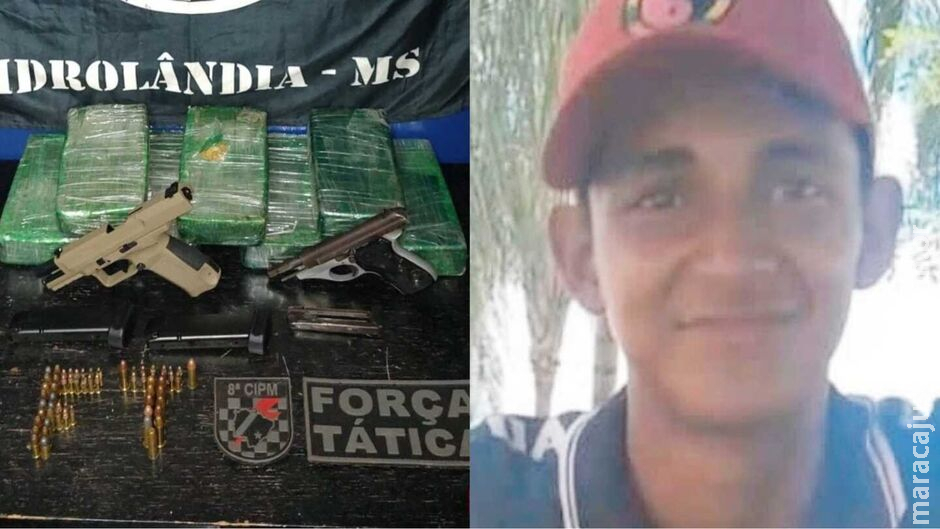 Durante buscas por adolescente, PM apreende drogas e armas em Sidrolândia Durante buscas por adolescente, PM apreende drogas e armas em Sidrolândia
