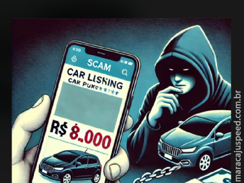 Em Sidrolândia, homem perde R$ 6 mil em golpe na compra de carro pela internet Em Sidrolândia, homem perde R$ 6 mil em golpe na compra de carro pela internet