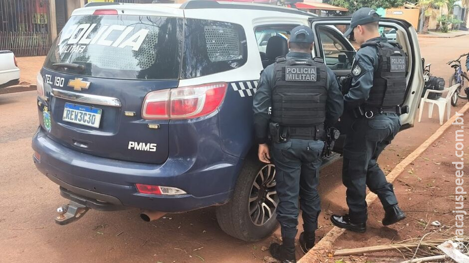 Homem é preso após agredir esposa e o enteado em Bataguassu Homem é preso após agredir esposa e o enteado em Bataguassu
