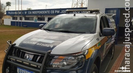 Homem é preso carregando botijão de gás furtado na Aldeia Nova Nascente Homem é preso carregando botijão de gás furtado na Aldeia Nova Nascente