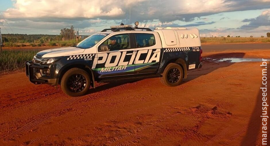 Ladrão entra em confronto com policiais e acaba baleado em Jardim Ladrão entra em confronto com policiais e acaba baleado em Jardim