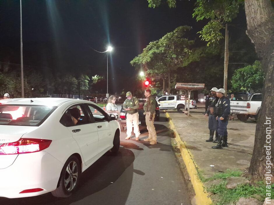 Mais de 1,5 mil veículos são abordados e 229 autuados no 1º dia de operação em Campo Grande Mais de 1,5 mil veículos são abordados e 229 autuados no 1º dia de operação em Campo Grande