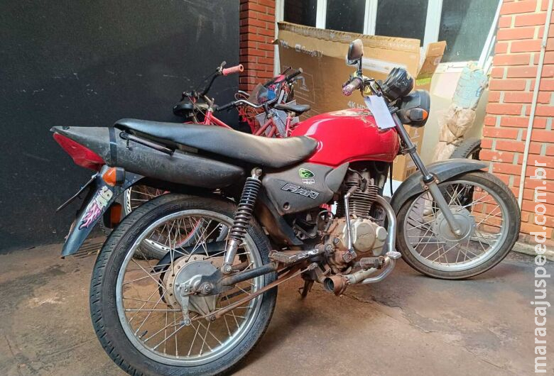 Moto roubada em Ivinhema é recuperada em Dourados durante fiscalização do Detran Moto roubada em Ivinhema é recuperada em Dourados durante fiscalização do Detran