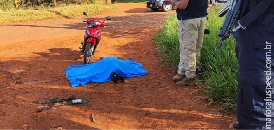 Motociclista é executado a tiros em estrada na fronteira Motociclista é executado a tiros em estrada na fronteira