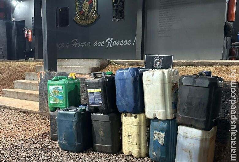 Motorista é preso após furtar quase 300 litros de óleo diesel de empresa Motorista é preso após furtar quase 300 litros de óleo diesel de empresa