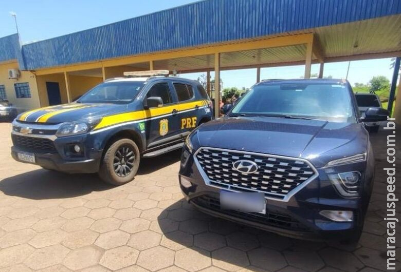 Nervosismo entrega motorista e polícia recupera em MS carro furtado em Minas