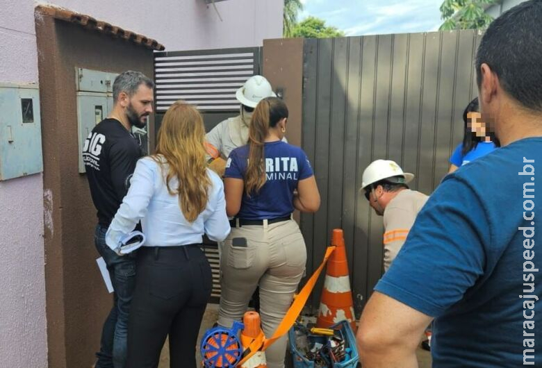 Operação de combate a furto de energia mapeia mais de 20 imóveis e conduz três à delegacia Operação de combate a furto de energia mapeia mais de 20 imóveis e conduz três à delegacia