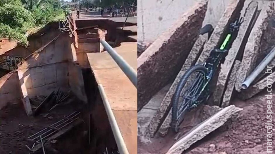 Pintor é engolido por desmoronamento no Lago do Amor, em Campo Grande Pintor é engolido por desmoronamento no Lago do Amor, em Campo Grande