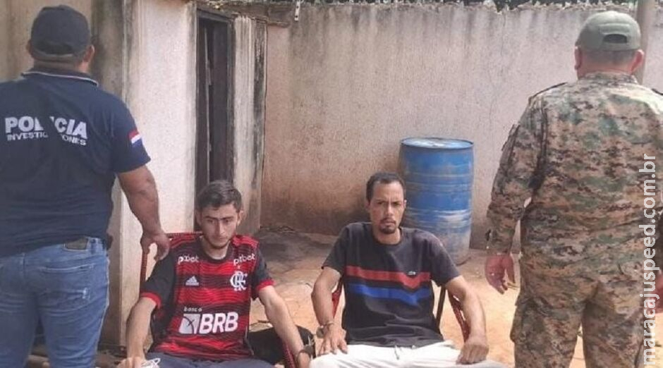 Polícia prende brasileiros suspeitos de assassinato na fronteira Polícia prende brasileiros suspeitos de assassinato na fronteira