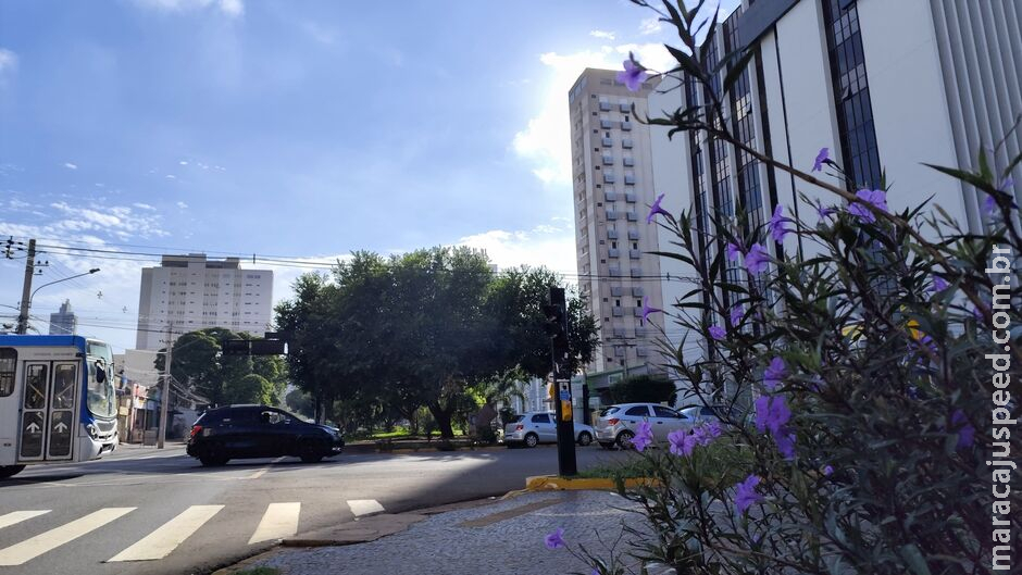 Previsão indica calor intenso e tempo seco para esta segunda-feira em MS