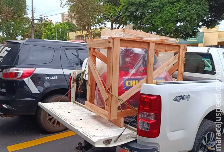 Quadrilha escondia drogas em caixas de equipamentos para enviar para outros Estados Quadrilha escondia drogas em caixas de equipamentos para enviar para outros Estados