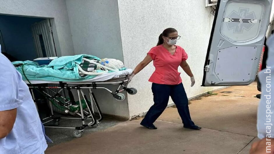 Queimado pelo próprio filho, idoso teve 33% do corpo queimado em Naviraí Queimado pelo próprio filho, idoso teve 33% do corpo queimado em Naviraí