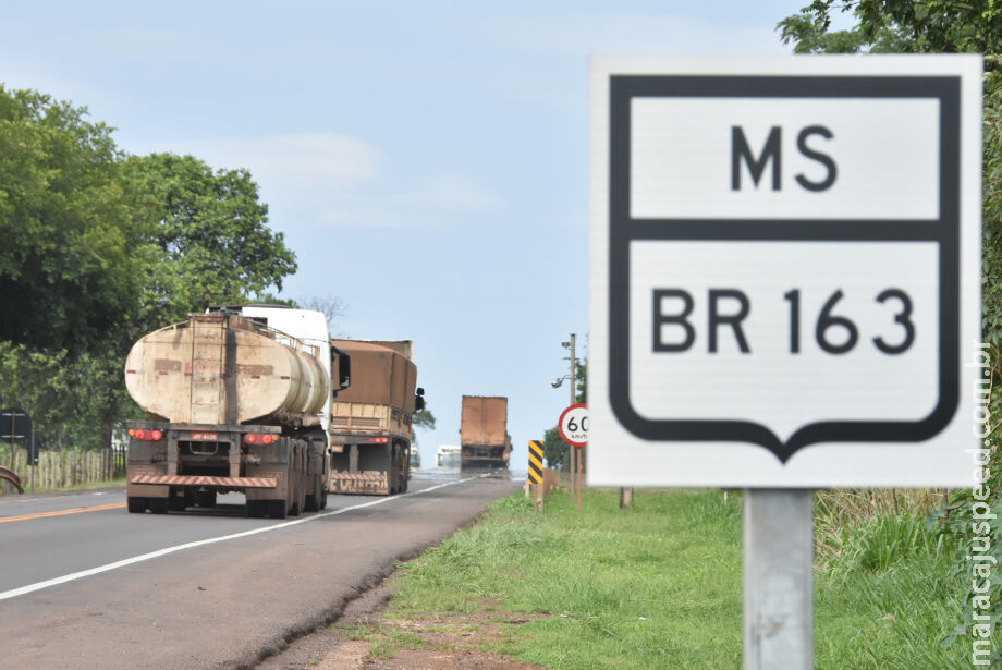Retomada de investimentos na BR-163 fica para o fim do ano Retomada de investimentos na BR-163 fica para o fim do ano