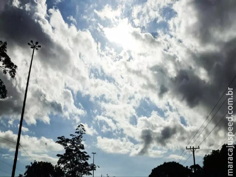 Sábado de Carnaval será marcado pelo tempo quente com chuvas de verão em MS Sábado de Carnaval será marcado pelo tempo quente com chuvas de verão em MS