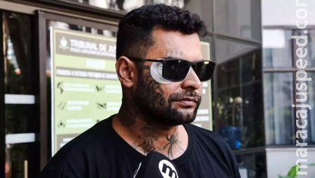Tatuador que ficou cego é preso novamente em Campo Grande por violência doméstica Tatuador que ficou cego é preso novamente em Campo Grande por violência doméstica