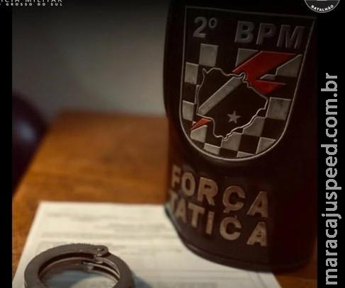 Traficante foragido é preso em bairro nobre de Três Lagoas durante ação da Força Tática Traficante foragido é preso em bairro nobre de Três Lagoas durante ação da Força Tática