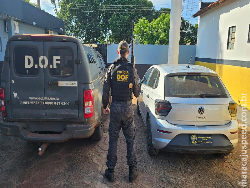 Veículo roubado no Paraná é recuperado pelo DOF em Iguatemi 