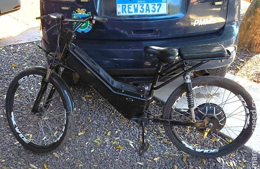 Adolescente furta bicicleta elétrica, faz ligação direta e acaba apreendido pela PM no residencial “Orestinho” em Três Lagoas Adolescente furta bicicleta elétrica, faz ligação direta e acaba apreendido pela PM no residencial “Orestinho” em Três Lagoas