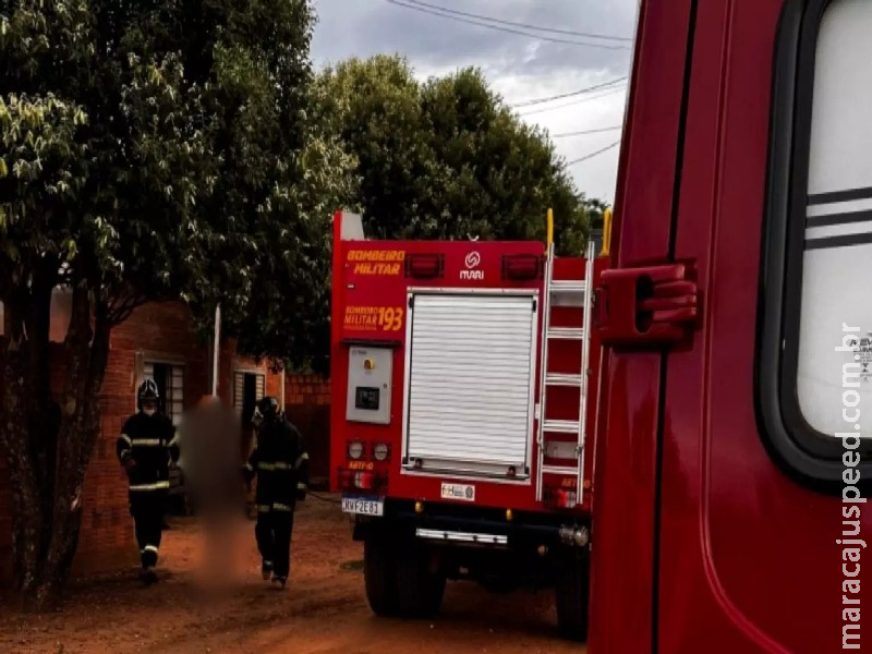 Casa é alvo de princípio de incêndio após moradora brigar com o marido em MS Casa é alvo de princípio de incêndio após moradora brigar com o marido em MS