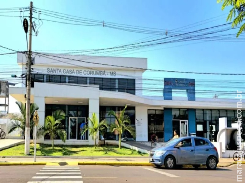 Casos de síndrome respiratória avançam e 19 pessoas estão internadas na Santa Casa de Corumbá