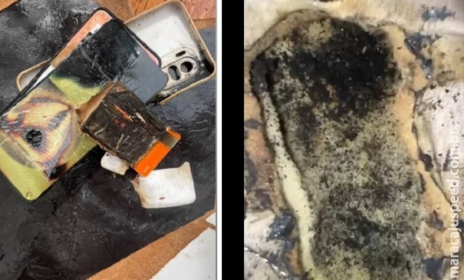 Celular explode enquanto jovem dormia em Campo Grande