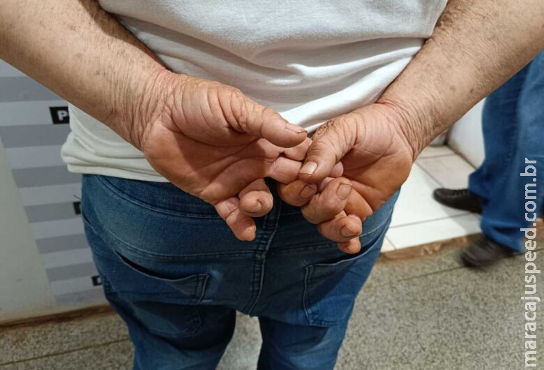 Condenado pelo estupro da própria neta é preso em Dourados Condenado pelo estupro da própria neta é preso em Dourados